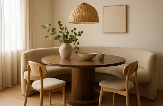 Een sfeervolle eethoek creëren met de perfecte eetbank