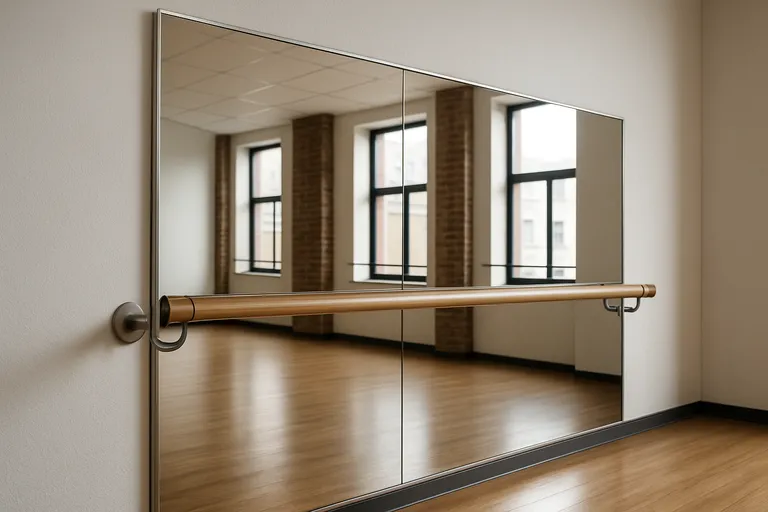 Veiligheid bij dagelijks gebruik van een dansspiegel